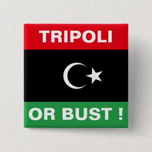 TRIPOLI OF STOF VIERKANTE BUTTON 5,1 CM