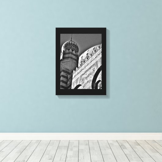 Tripoli Shrine Temple Canvas Afdruk (Insitu (Houten vloer))