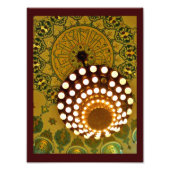 Tripoli Shrine Temple Ceiling Foto Afdruk (Voorkant)
