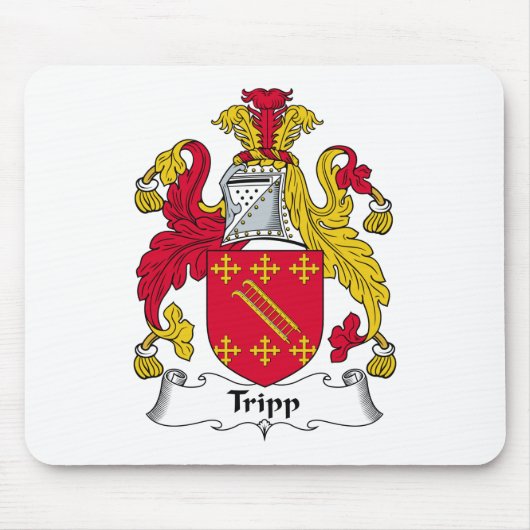 Tripp Family Crest Muismat (Voorkant)