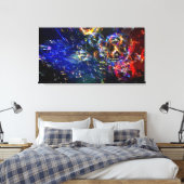 Trippin Balls 40x21 Canvasprint Canvas Afdruk (Insitu (Slaapkamer))