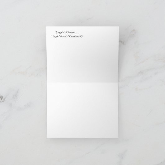 Trippin' Garden..... Kaart (Binnen)