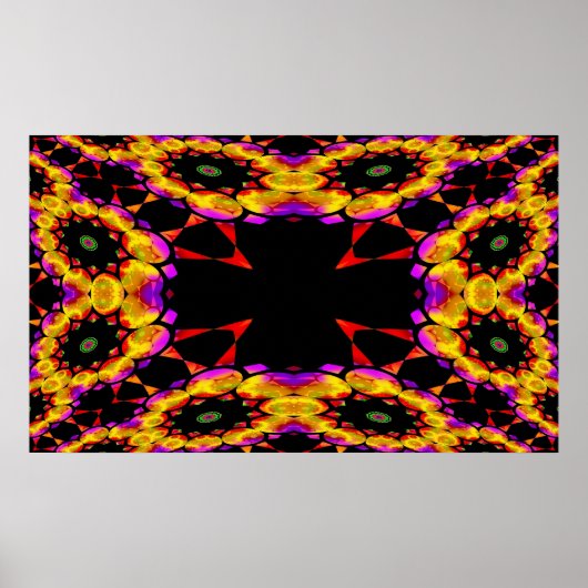 Trippin Kaleidoscope2 Poster (Voorkant)