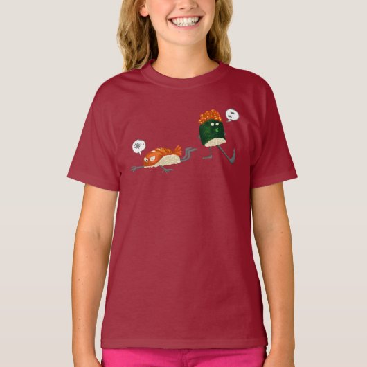 Trippin' on Sushi T-shirt (Voorkant)