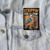 Trippin 'voor een leuke skelet elektricien button (Insitu)