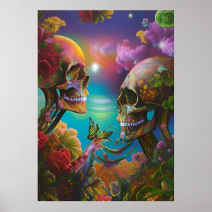 Tripping Balls Art - Ride of Die Poster