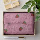 Trippy Aardbeien Tissue Paper Tissuepapier (Geschenk)