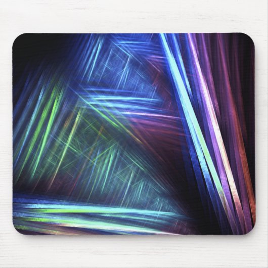 Trippy Abstracte fractale Muismat (Voorkant)
