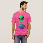 Trippy Alien 7 T-shirt (Voorkant volledig)