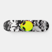 Trippy Alien Camo Skateboard (Horizontaal)