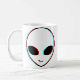 Trippy Alien Koffiemok