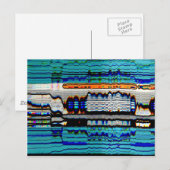 Trippy Art Briefkaart (Voorkant / Achterkant)
