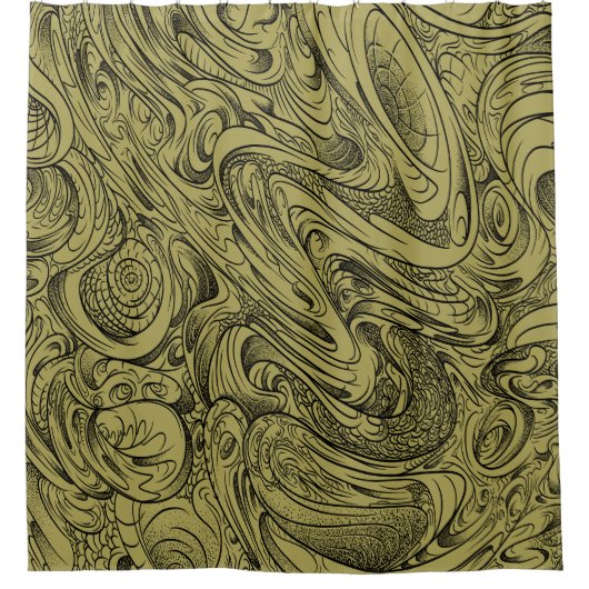 Trippy Art Douchegordijn (Voorkant)