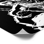 Trippy Astronaut Hoofd Poster (Hoek)