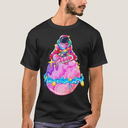 Trippy Astronaut T-shirt (Voorkant)
