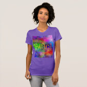 Trippy Beach T-shirt (Voorkant volledig)