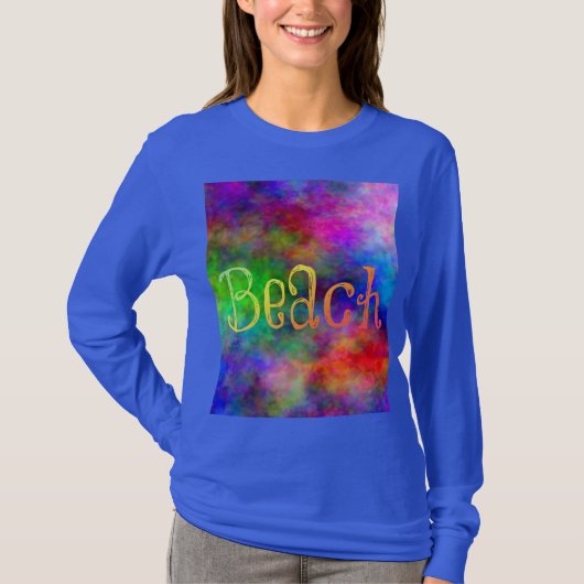 Trippy Beach T-shirt (Voorkant)