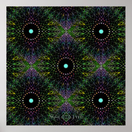Trippy Behang Poster