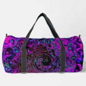 Trippy Black en Magenta Retro Liquid Swirl Plunjezak (Voorkant)