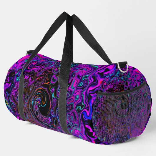 Trippy Black en Magenta Retro Liquid Swirl Plunjezak (Rechterhoek)