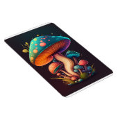 Trippy Blauw Amanita Muscaria Flexibele Fotomagnee Magneet (Rechterzijde)