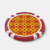 Trippy Bloemen Poker Chips (Enkel)