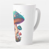 Trippy Blue Amanita Muscaria Latte Mok (Rechterhoek)