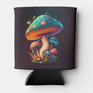 Trippy Blue Amanita Muscaria paddenstoel Blikjeskoeler