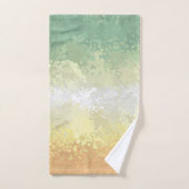 Trippy Boho Groovy Abstract Genderflor Pride Vlag Bad Handdoek (Handdoek)