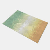 Trippy Boho Groovy Abstract Genderflor Pride Vlag Deurmat (Schuin)