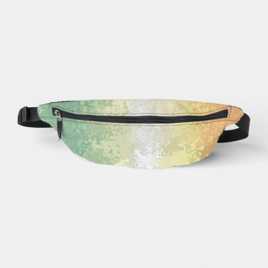 Trippy Boho Groovy Abstract Genderflor Pride Vlag Heuptasje (Voorkant)