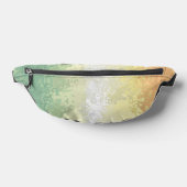 Trippy Boho Groovy Abstract Genderflor Pride Vlag Heuptasje (Liggend)