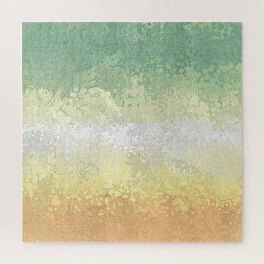 Trippy Boho Groovy Abstract Genderflor Pride Vlag Legpuzzel (Verticaal)