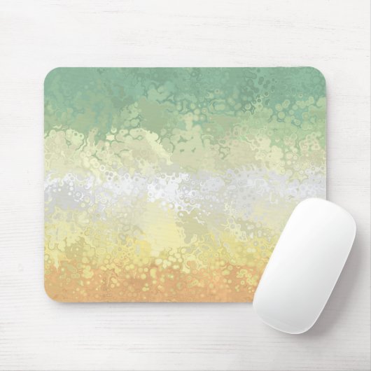 Trippy Boho Groovy Abstract Genderflor Pride Vlag Muismat (Met muis)