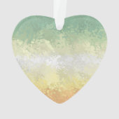 Trippy Boho Groovy Abstract Genderflor Pride Vlag Ornament (achterkant)