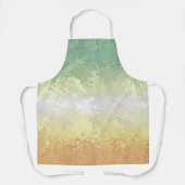 Trippy Boho Groovy Abstract Genderflor Pride Vlag Schort (Voorkant)