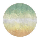 Trippy Boho Groovy Abstract Genderflor Pride Vlag Snijplank (Voorkant)