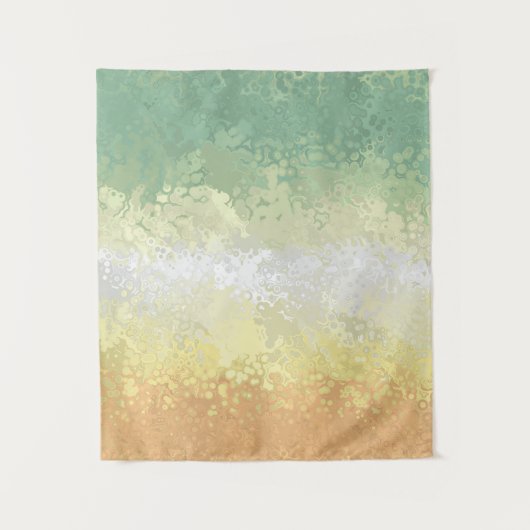 Trippy Boho Groovy Abstract Genderflor Pride Vlag Wandkleed (Voorkant)