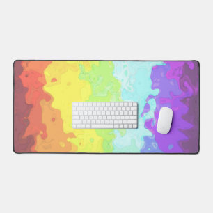 Trippy Boho Groovy Abstract Neurogender Pride Vlag Bureaumat