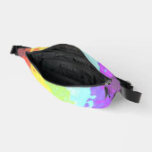 Trippy Boho Groovy Abstract Neurogender Pride Vlag Heuptasje (Open)