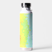 Trippy Boho Groovy Abstract Neurogender Pride Vlag Waterfles (Links)