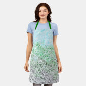 Trippy Boho Groovy Grungy Autoromantische Pridevla Schort (Gedragen)