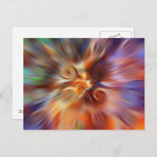 trippy briefkaart (Voorkant / Achterkant)