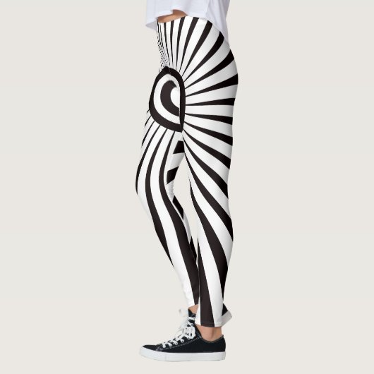 Trippy Bullseye Leggings (Links)