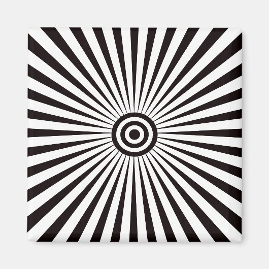 Trippy Bullseye Magneet (Voorkant)