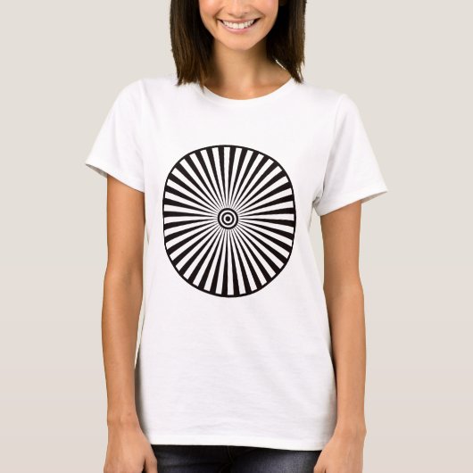 Trippy Bullseye T-shirt (Voorkant)