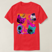 Trippy Cat Lelijk Shirt Collectie TShirt (Design voorkant)