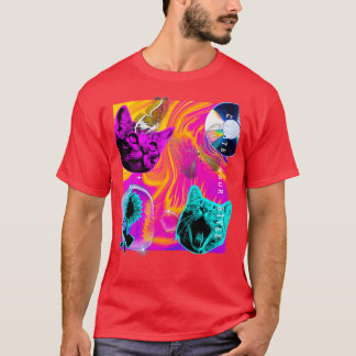 Trippy Cat Lelijk Shirt Collectie TShirt