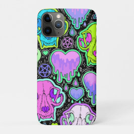 Trippy Cat Skulls Case-Mate iPhone Case