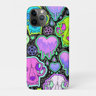 Trippy Cat Skulls Case-Mate iPhone Case